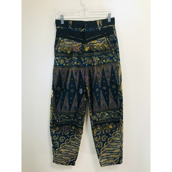 Pants - BOHO Hippie Rangkiang Batik Harem Pants, Size S